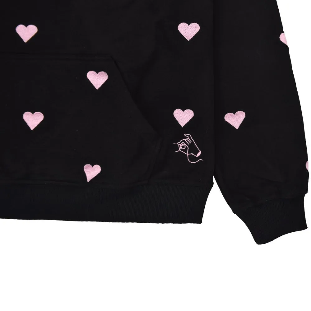 Black Love Hoodie sold by Steady Hands product image thumbnail 2