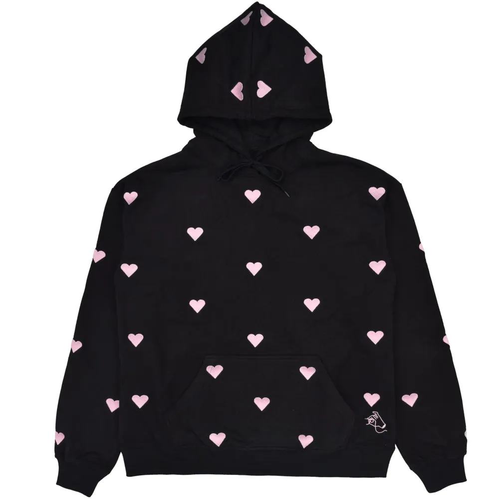 Black Love Hoodie sold by Steady Hands