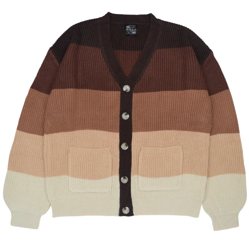 Brown Gradient Cardigan sold by Steady Hands