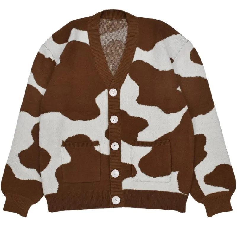 Chocolate Cowdigan sold by Steady Hands