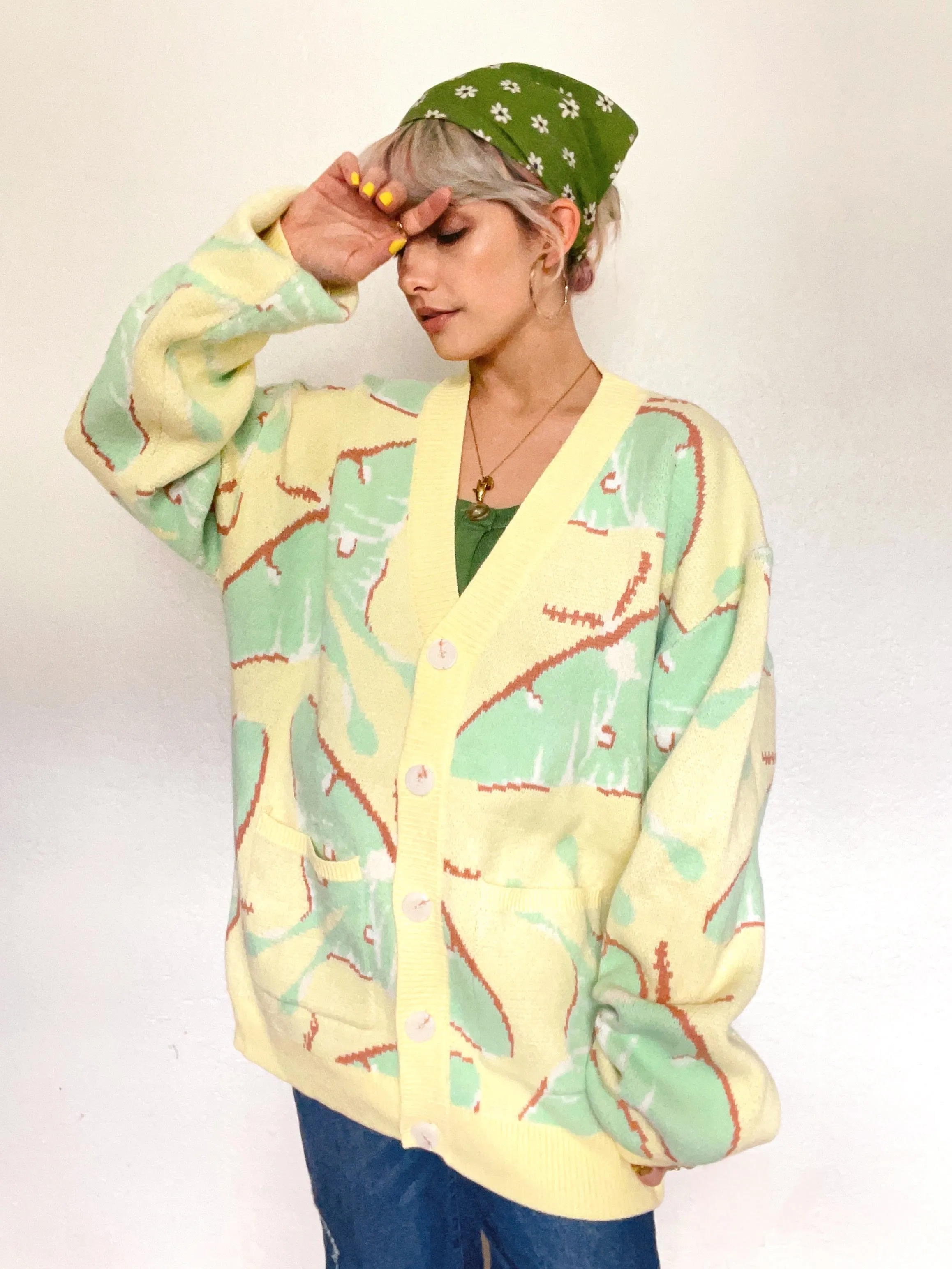 Luna Moth Cardigan sold by Steady Hands product image thumbnail 3