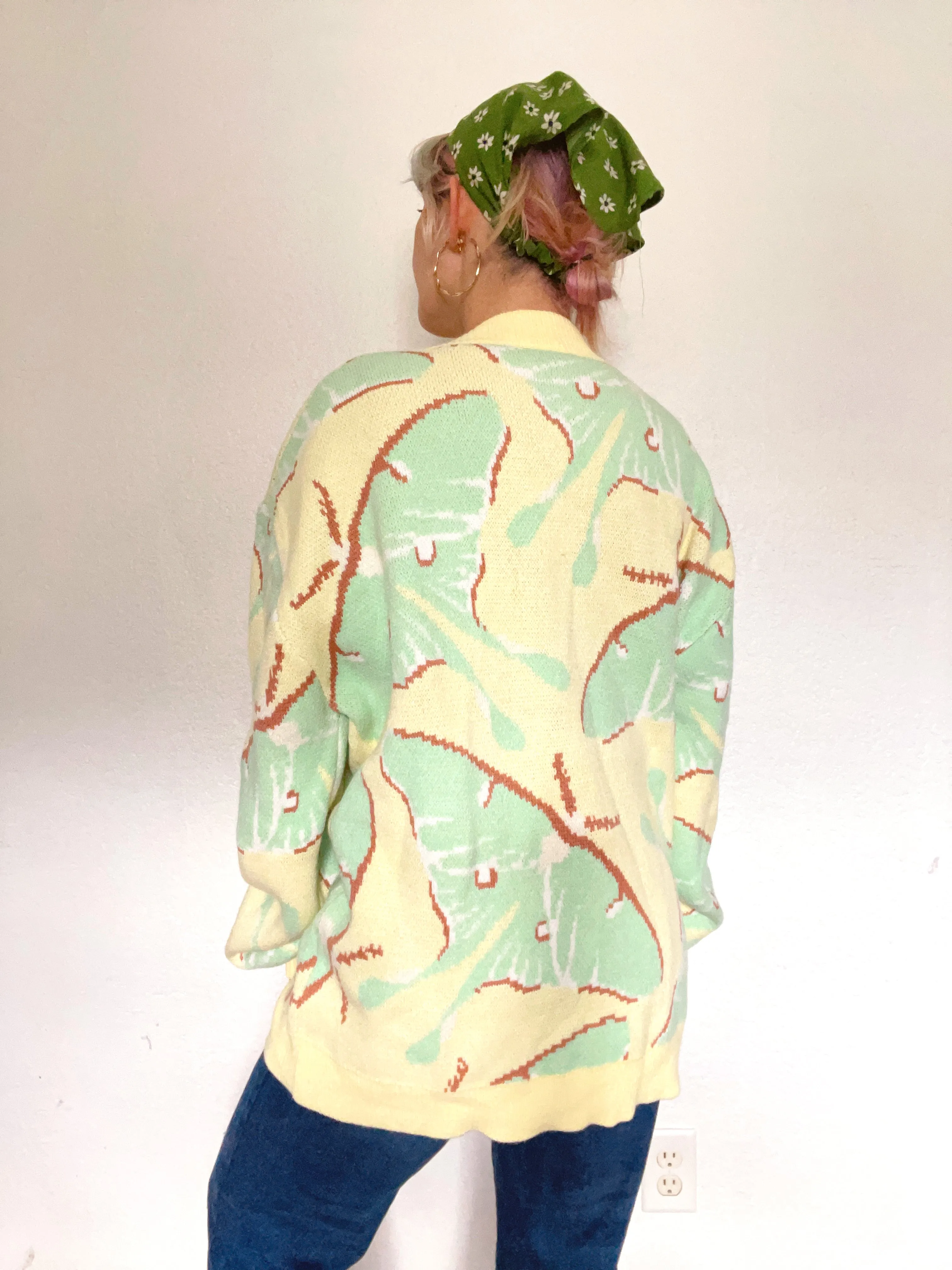 Luna Moth Cardigan sold by Steady Hands product image thumbnail 4