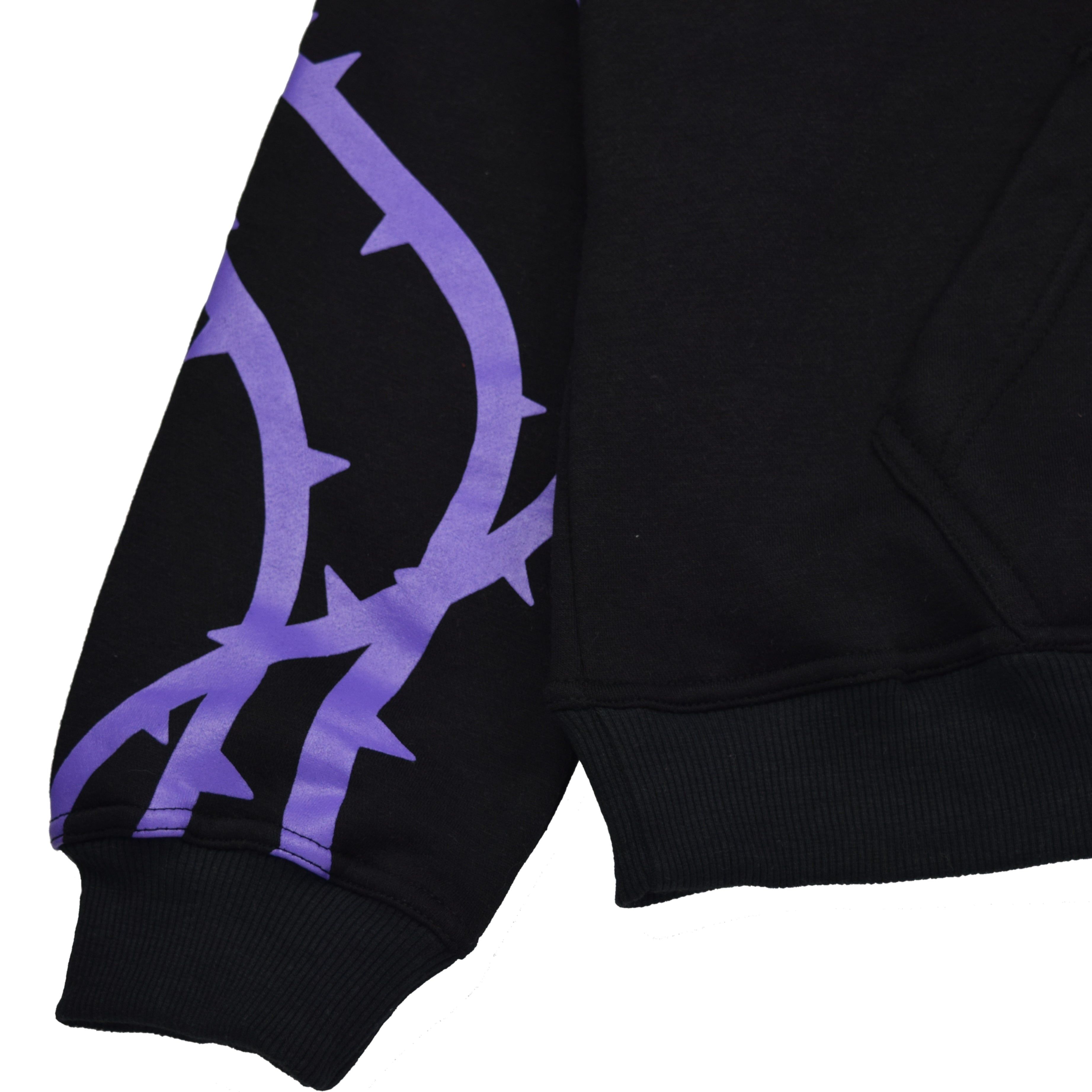Purple Vine Hoodie sold by Steady Hands product image thumbnail 3