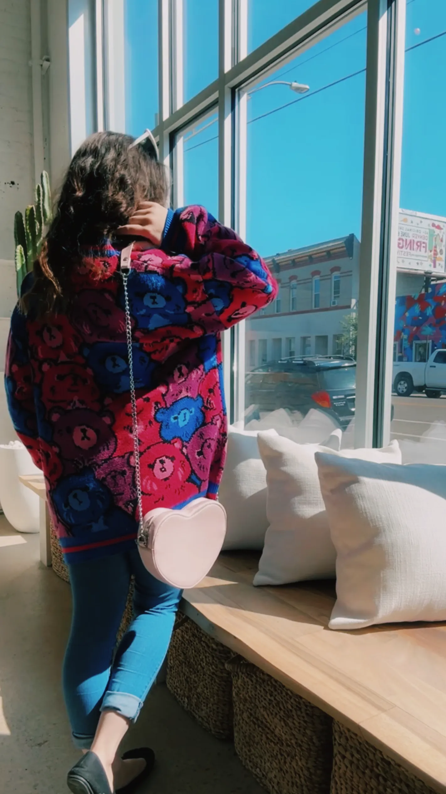 Bi Bear Cardigan sold by Steady Hands product image thumbnail 4