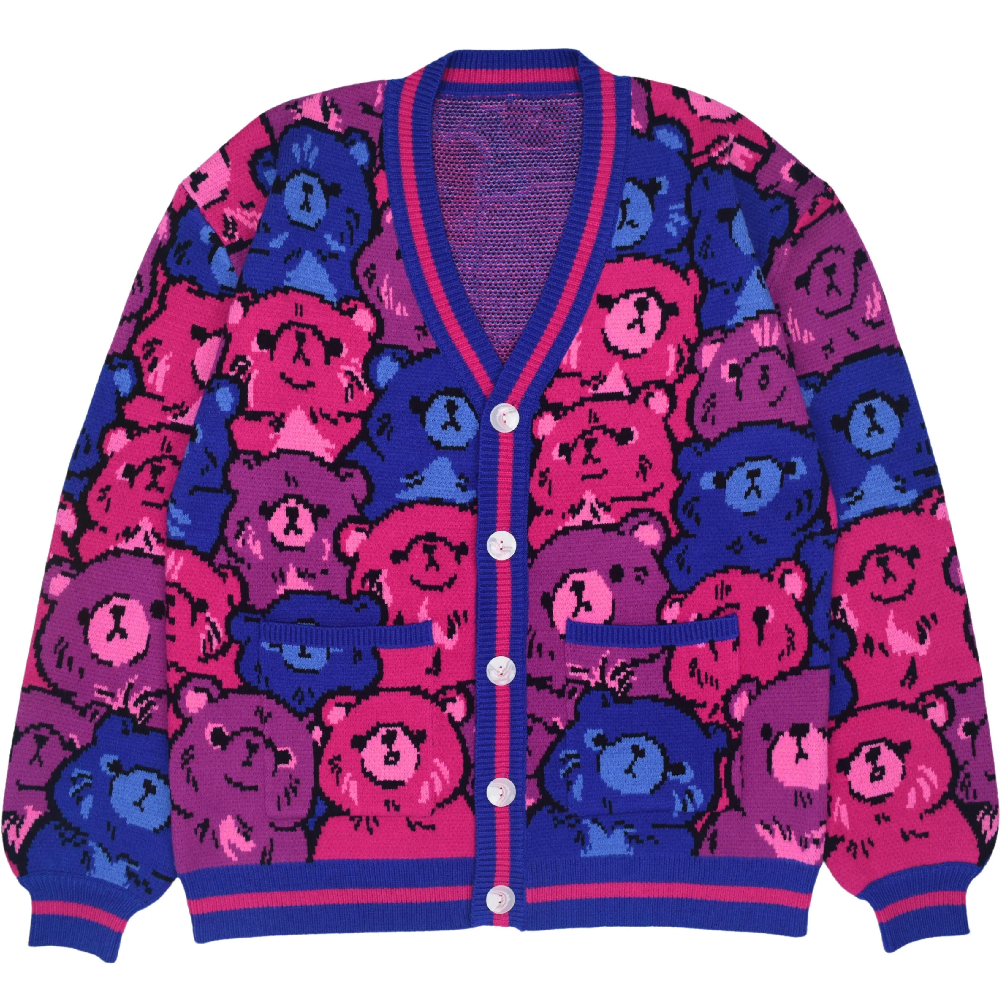 Bi Bear Cardigan sold by Steady Hands