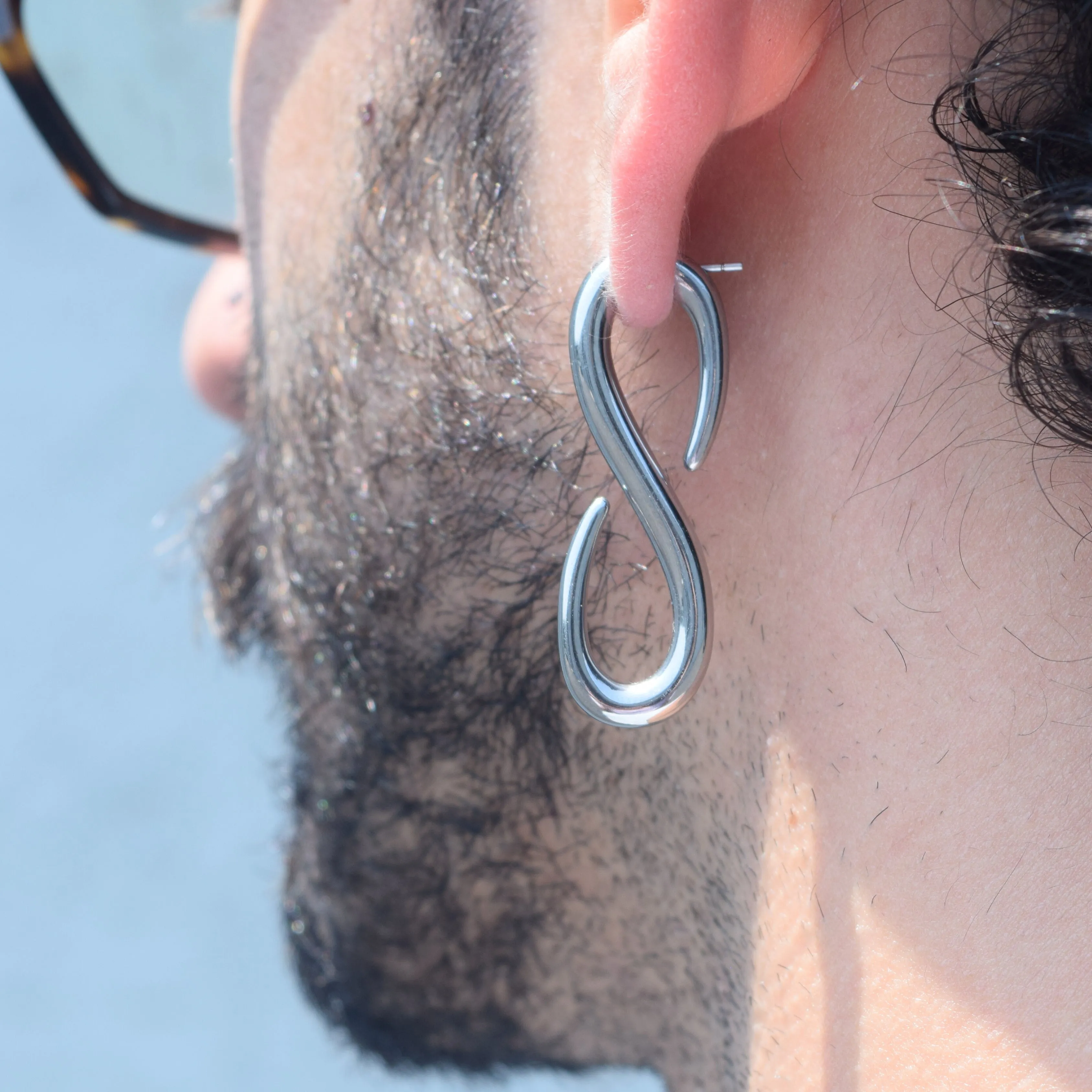 Infinity Earrings sold by Steady Hands product image thumbnail 3