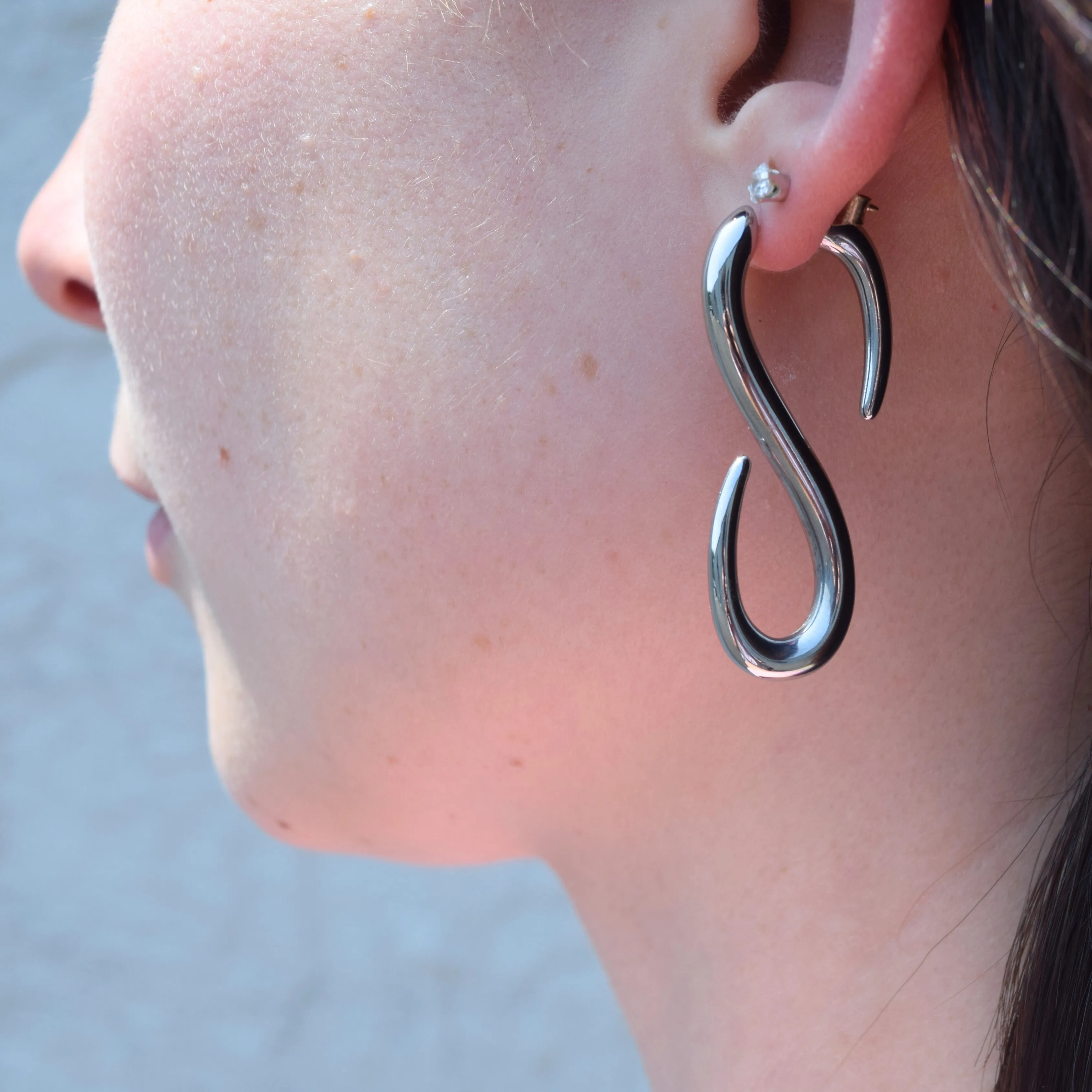 Infinity Earrings sold by Steady Hands product image thumbnail 4