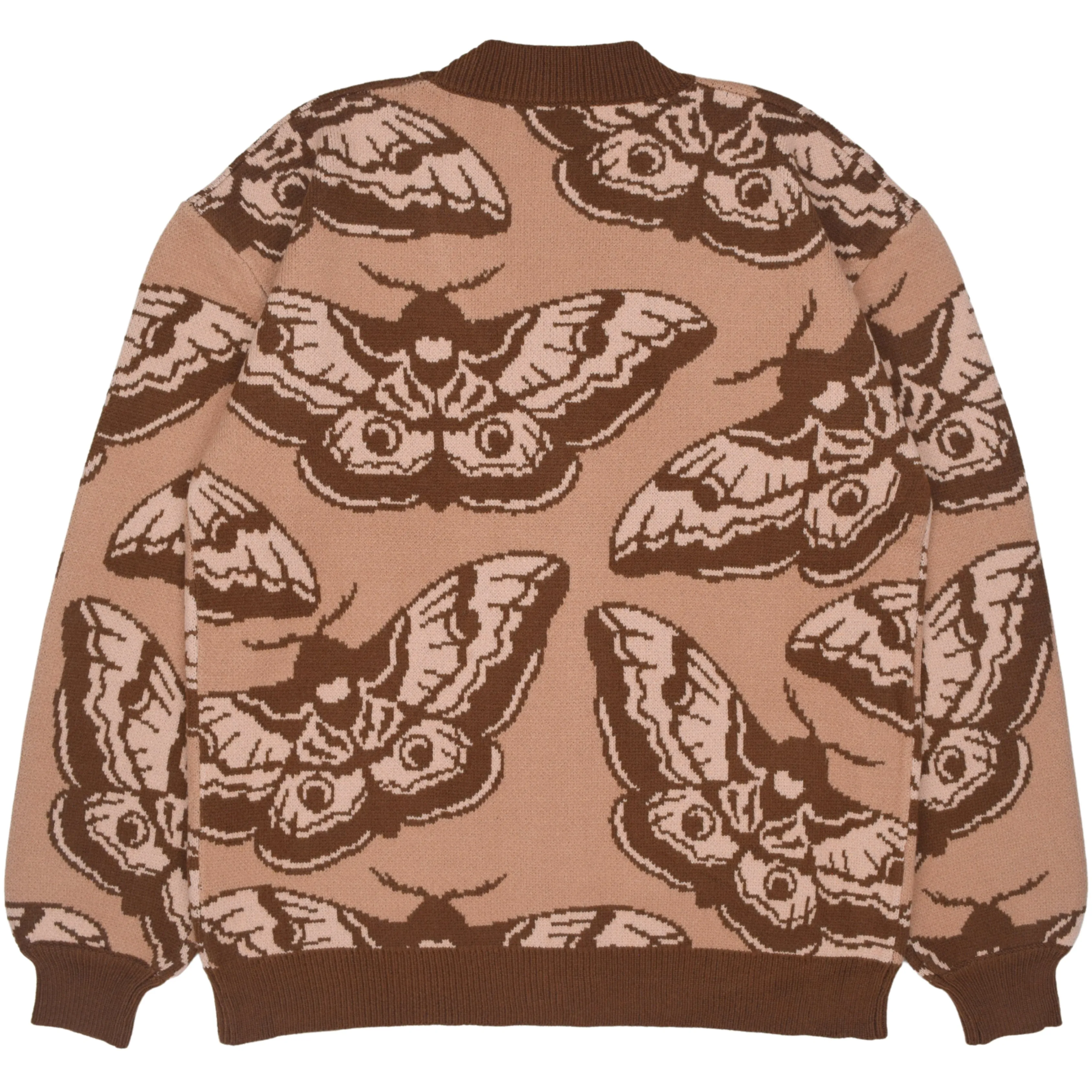 Giant Peacock Moth Cardigan sold by Steady Hands product image thumbnail 2
