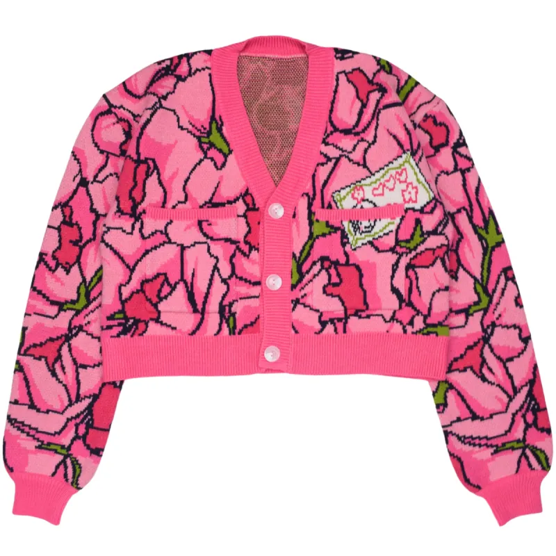 Cropped Bouquet Cardigan sold by Steady Hands