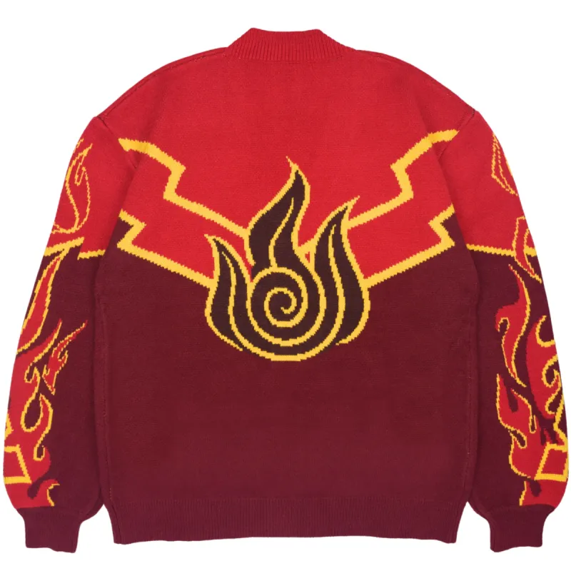 Fire Nation Cardigan sold by Steady Hands