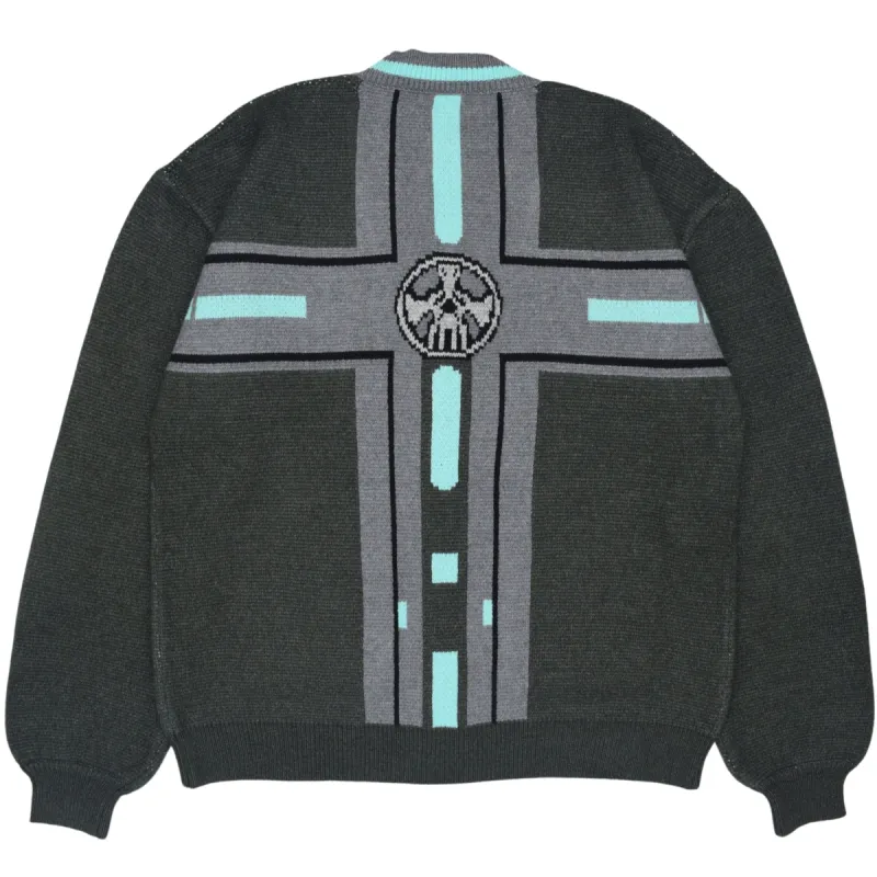 Punisher Cardigan made by Steady Hands