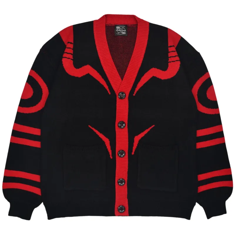 King Of Curses Cardigan sold by Steady Hands