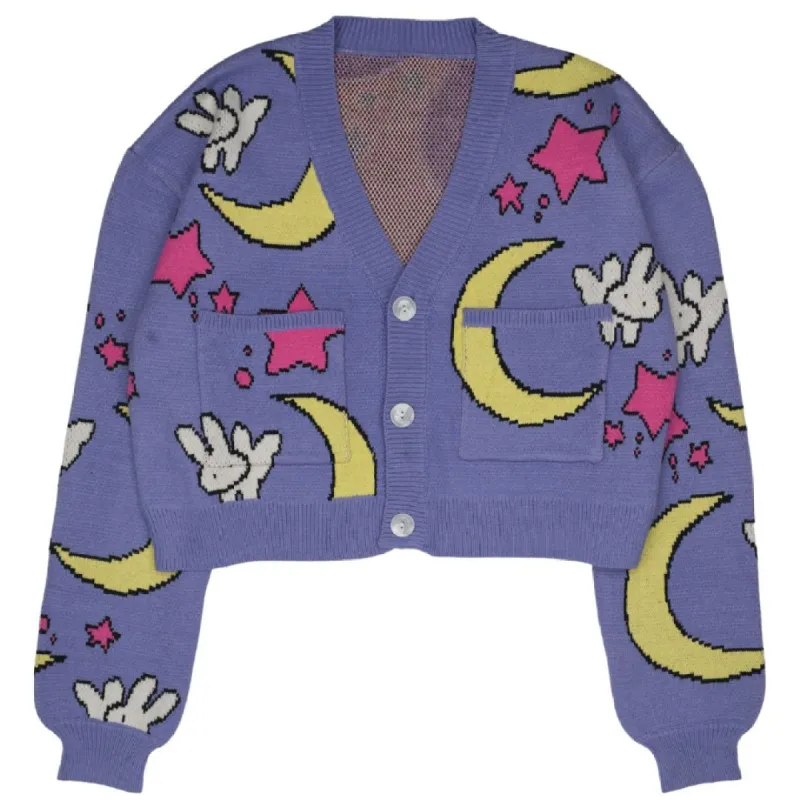 Cropped Sleepy Sailor Cardigan sold by Steady Hands