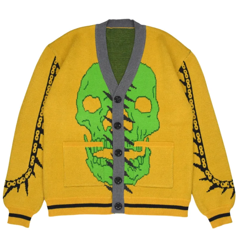 Chainsaw Cardigan sold by Steady Hands