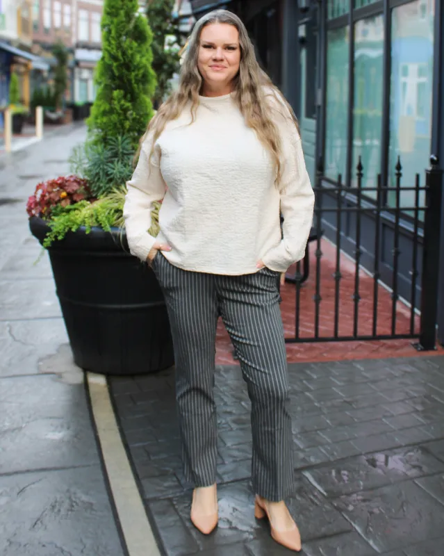 Moonstone Funnel Neck Top made by Magnolia & Oak