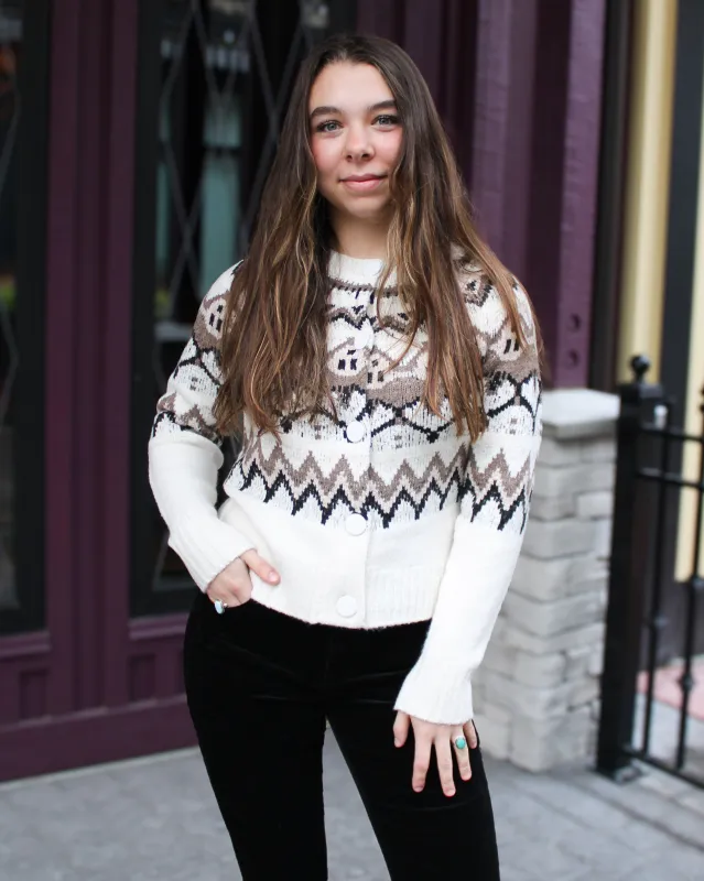 Button Front Sweater Cardigan sold by Magnolia & Oak