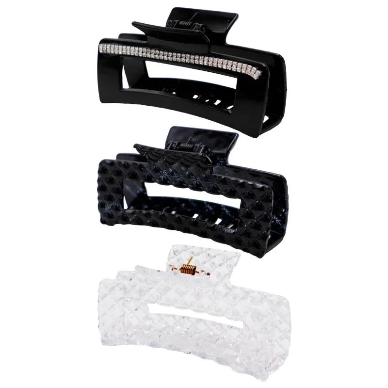 Bling Quilted Large Hair Claw sold by Magnolia & Oak