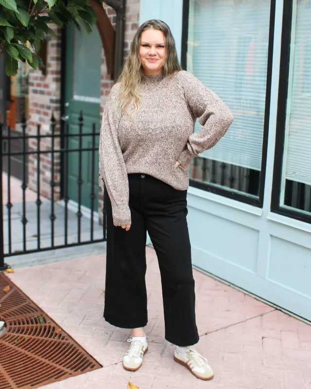 Mock Neck Long Sleeve Sweater sold by Magnolia & Oak