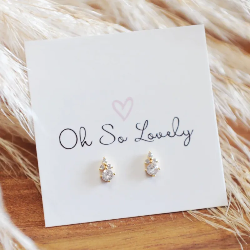 Angelic Stud Earrings sold by Magnolia & Oak