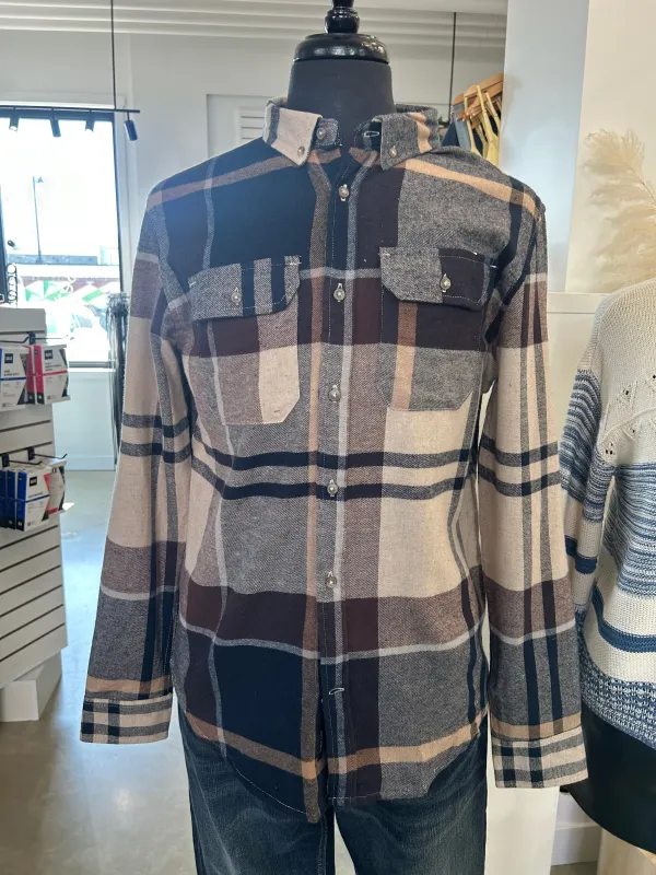 Men’s Plaid Button Up Shirt made by Magnolia & Oak