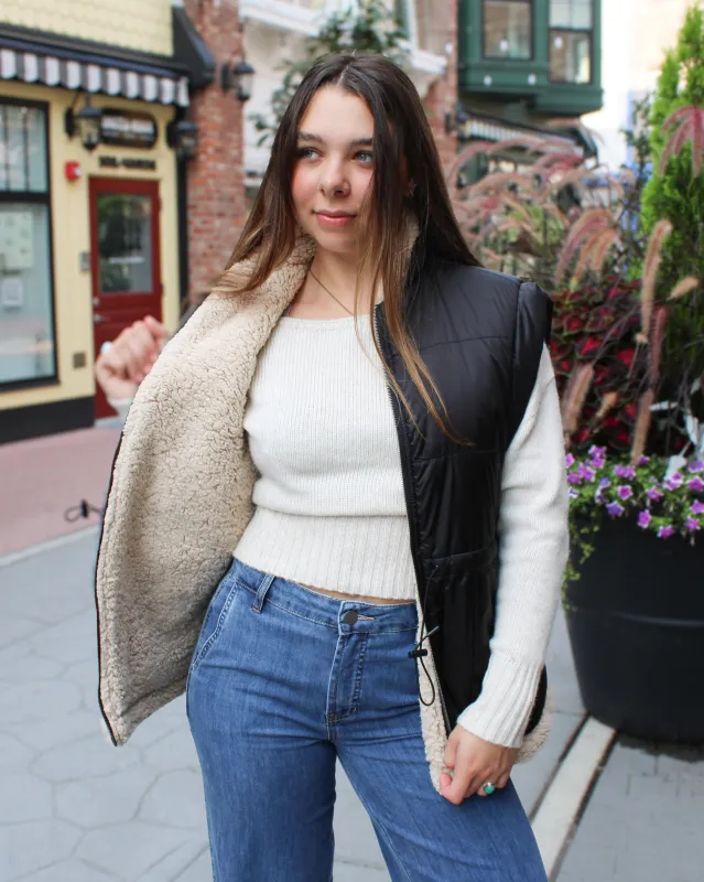 Spica Sherpa Lined Vest sold by Magnolia & Oak