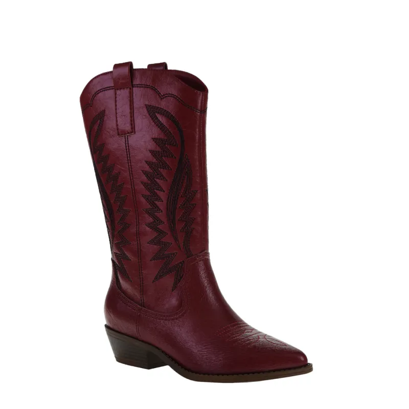 Jumble Western Boot - Red sold by Magnolia & Oak
