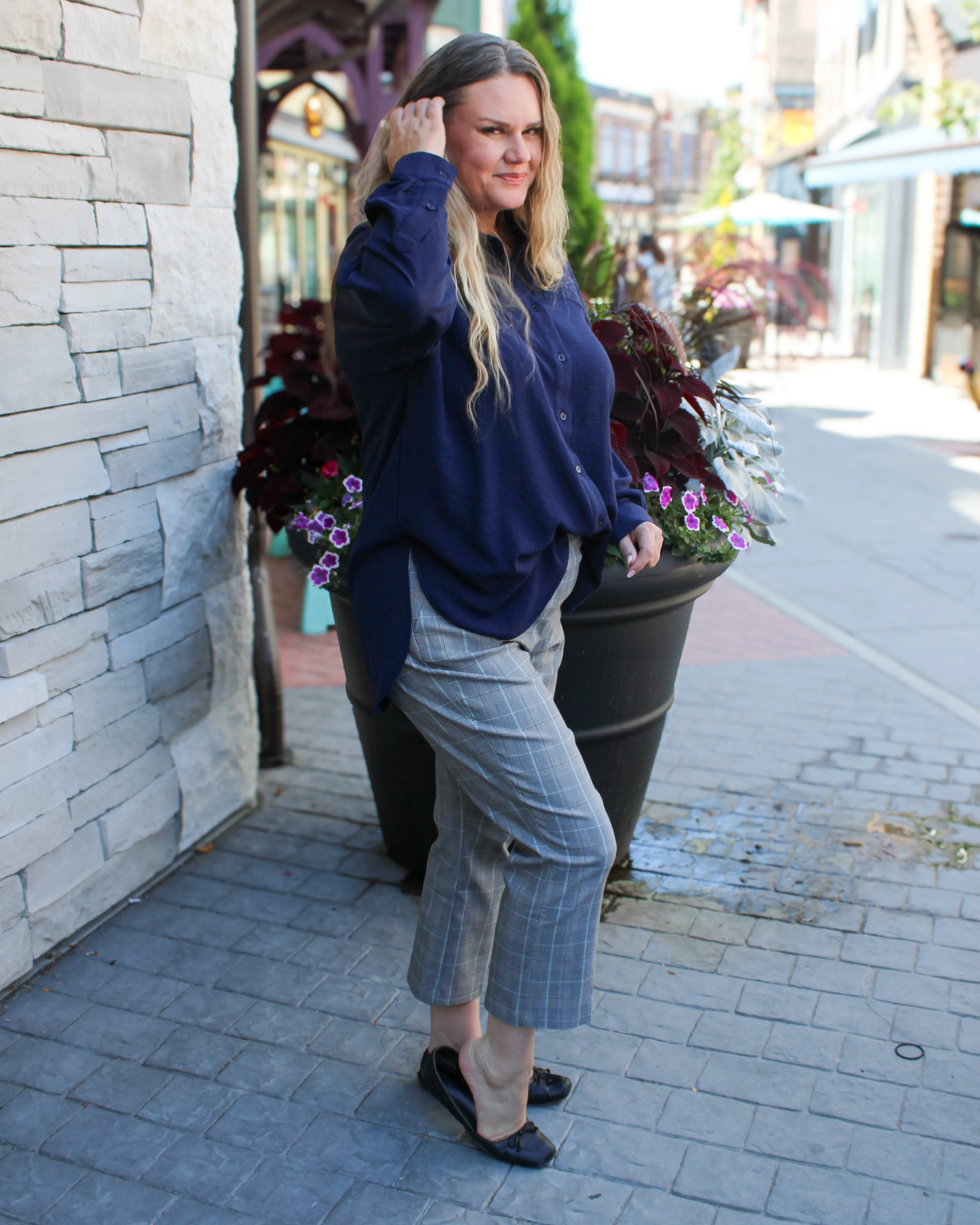 Woven Flowy Raglan shirt sold by Magnolia & Oak