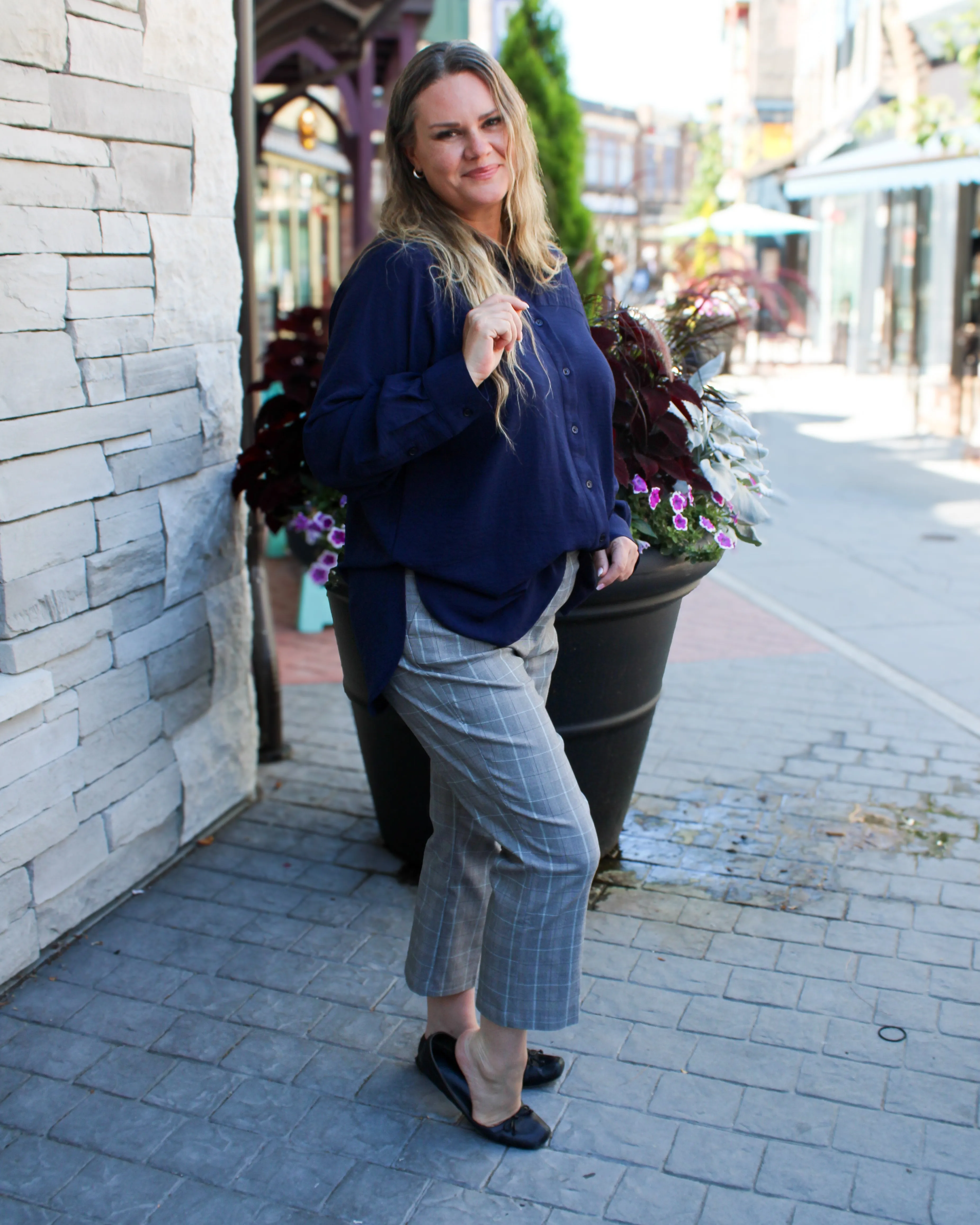 Woven Flowy Raglan shirt sold by Magnolia & Oak product image thumbnail 5