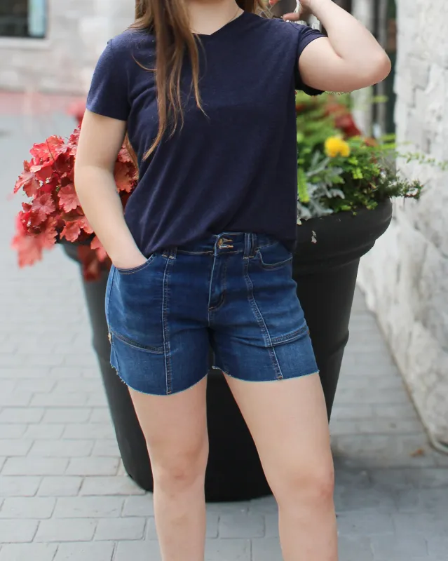 Audrey Roll Up / Down Shorts sold by Magnolia & Oak