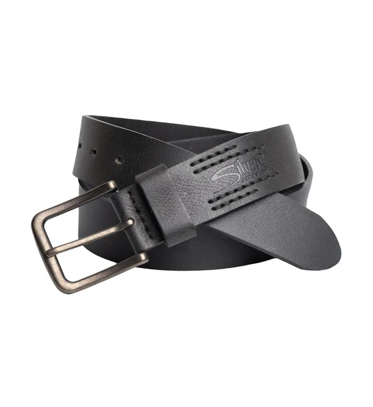 Men’s Genuine Leather Belt with Stitch Detail sold by Magnolia & Oak