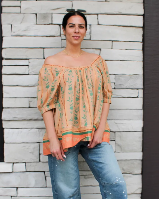 Santorini Printed Tunic sold by Magnolia & Oak