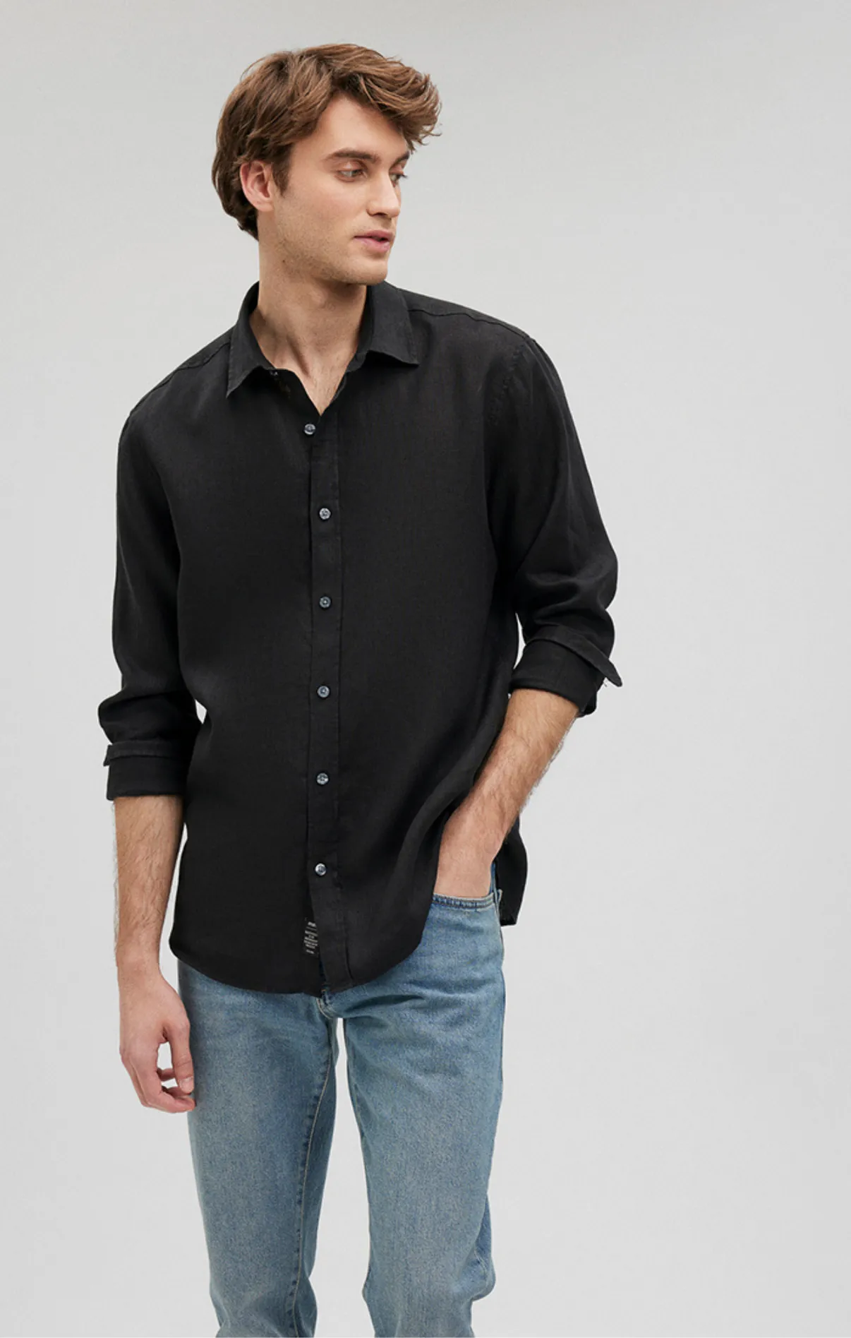 Linen Button-Up Shirt sold by Magnolia & Oak