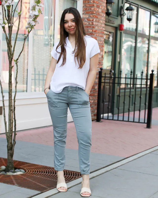 Ivy Slim Cargo Pants made by Mavi