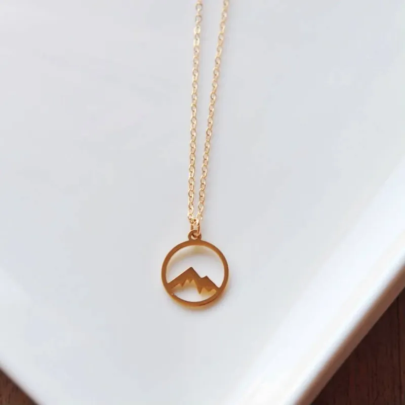 Mountain Necklace made by Magnolia & Oak