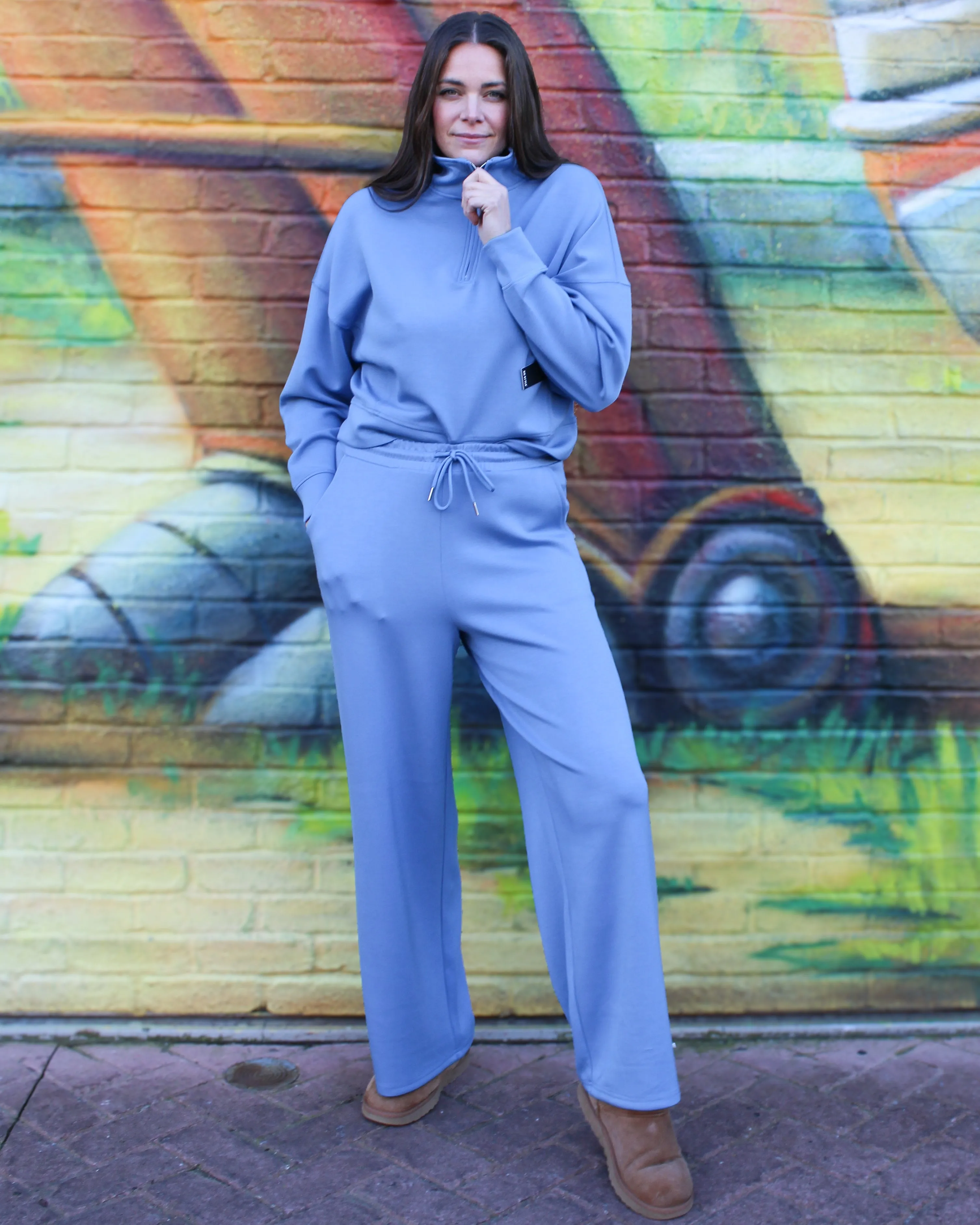 Mailyn Soft Knit Half Zip sold by Magnolia & Oak product image thumbnail 2