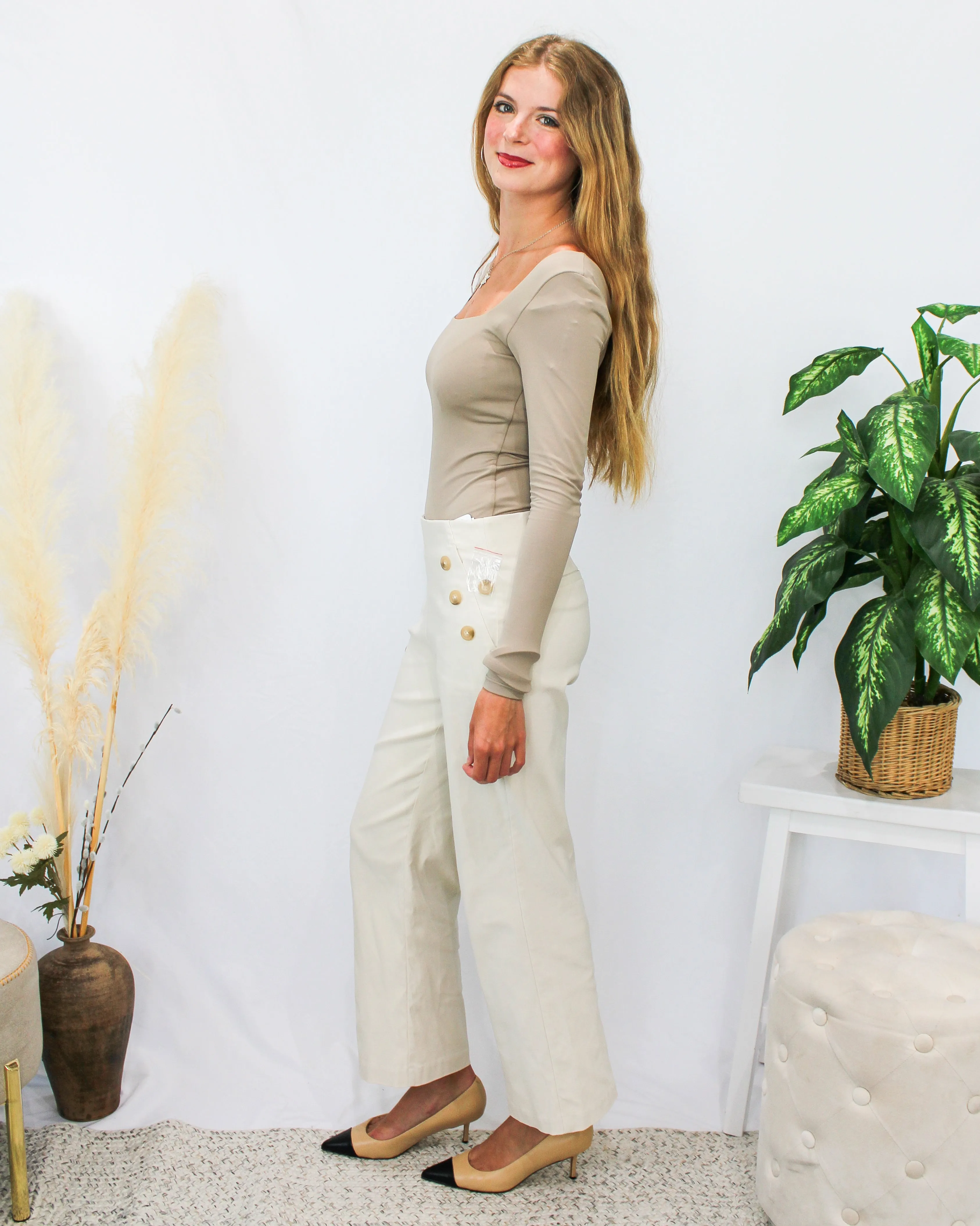 Stacy Long Sleeve Bodysuit sold by Magnolia & Oak product image thumbnail 4