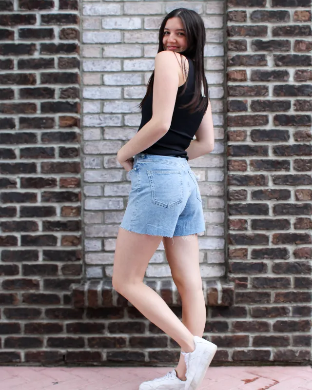 Millie Relaxed Denim Short sold by Magnolia & Oak