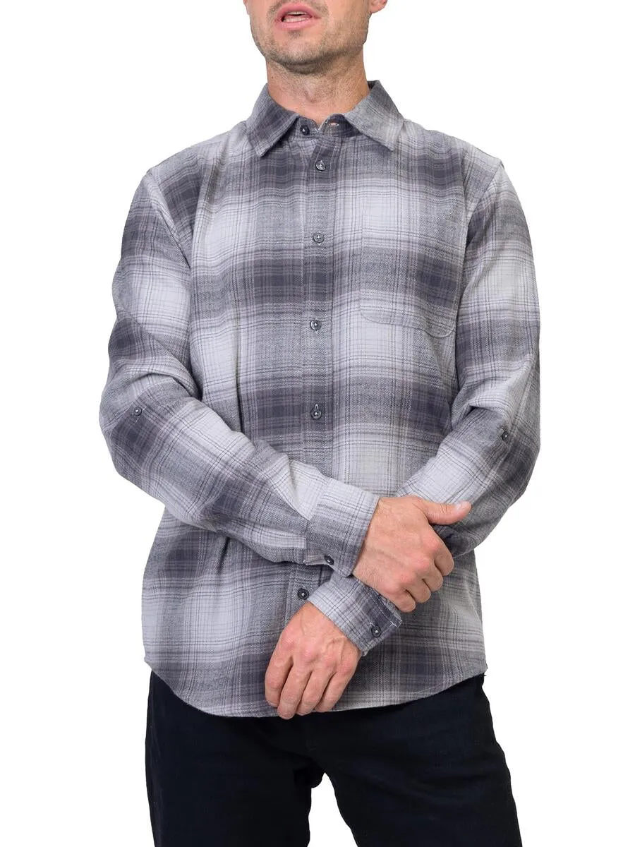 Michael Plaid Flannel Button Up sold by Magnolia & Oak
