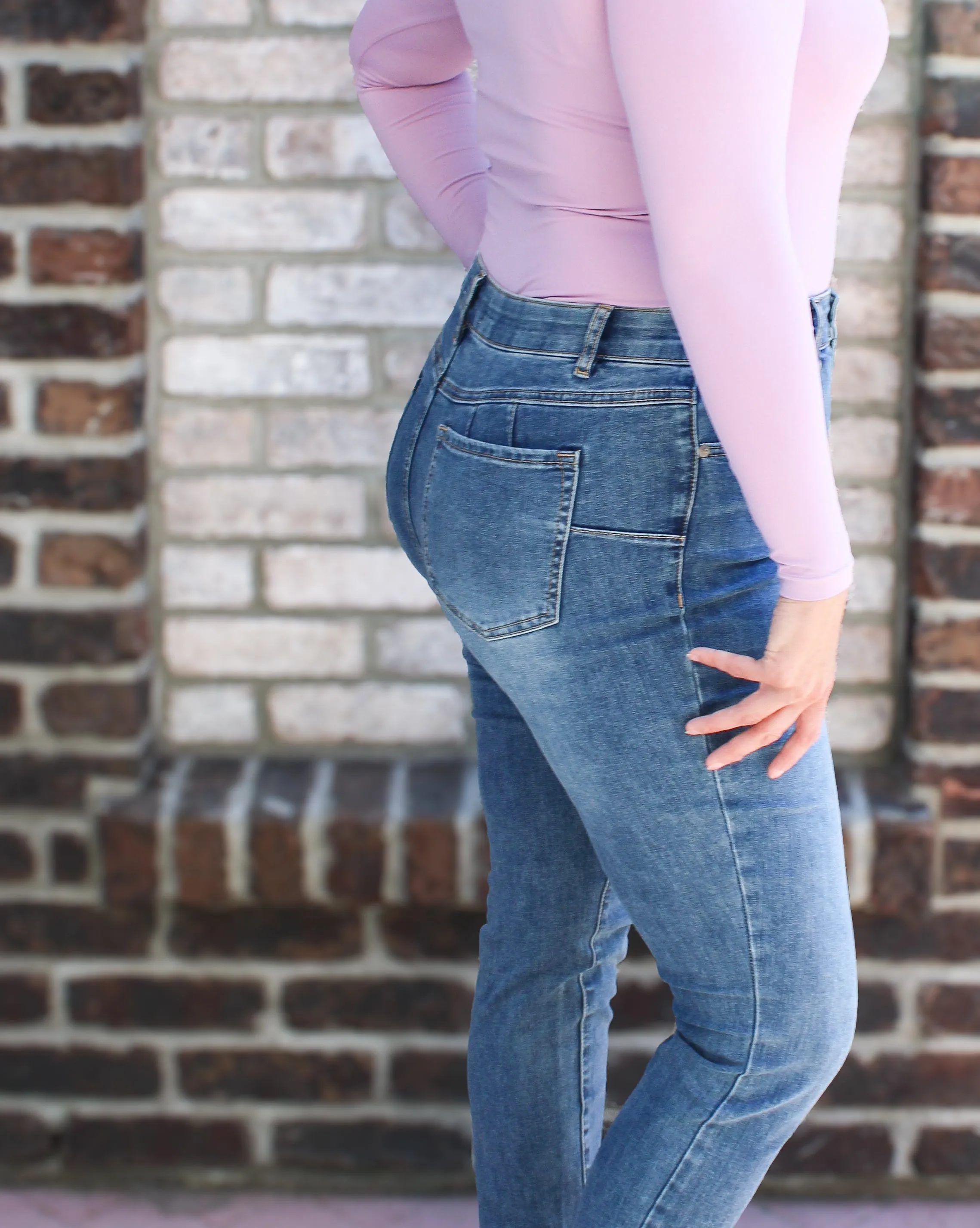Sophia Hugging Ankle Jeans sold by Magnolia & Oak product image thumbnail 5
