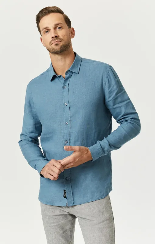 Jaden Linen Button-Up sold by Magnolia & Oak