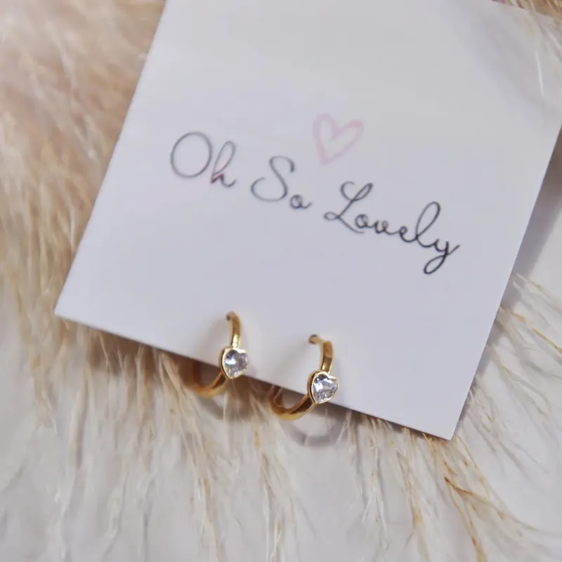 Juliet Huggie Hoop Earrings sold by Magnolia & Oak