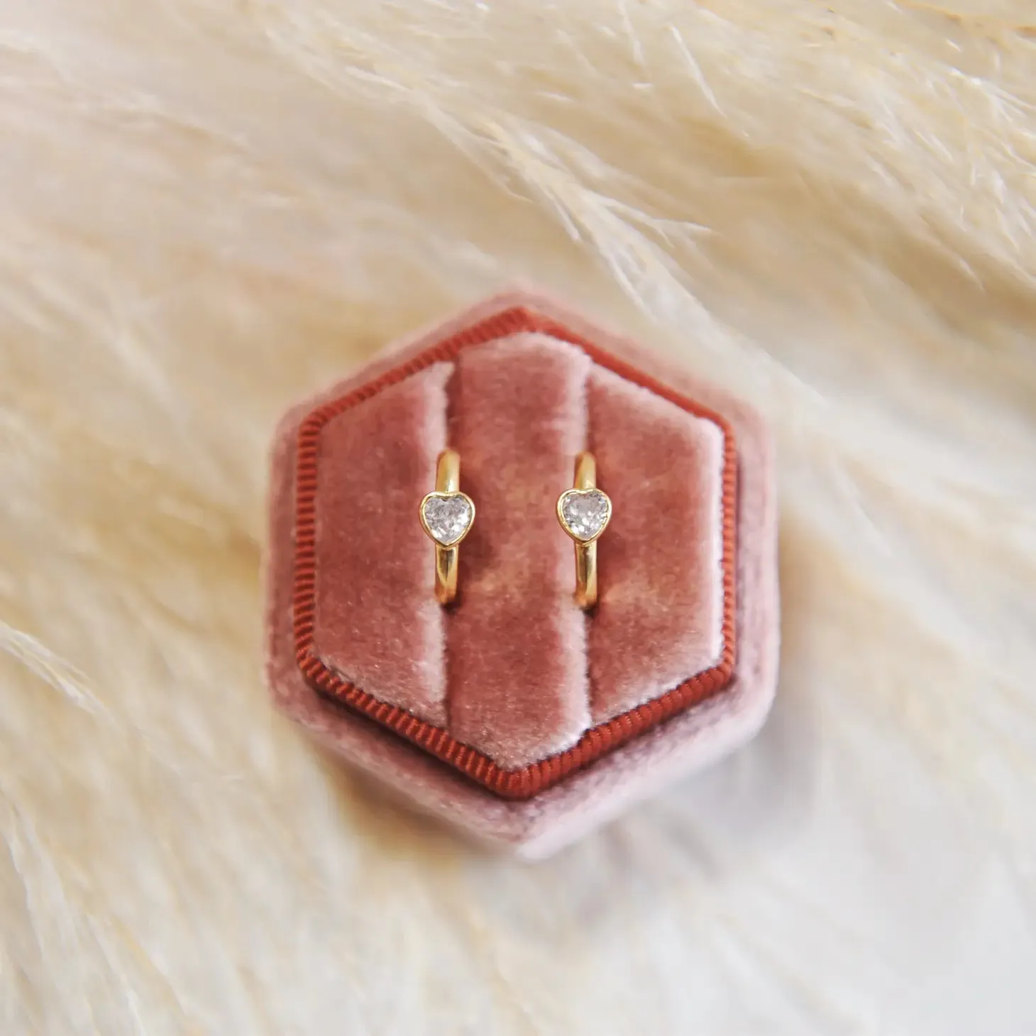 Juliet Huggie Hoop Earrings sold by Magnolia & Oak product image thumbnail 2