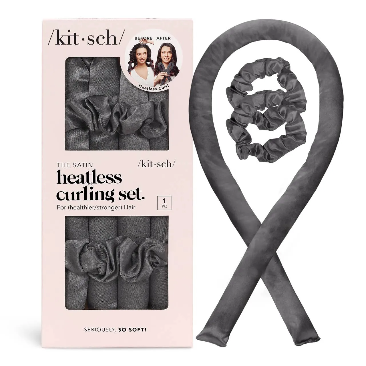 Satin Heatless Hair Curling Set sold by Magnolia & Oak