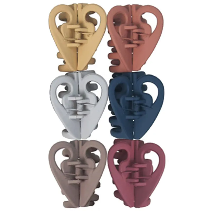 Heart Round Claw Clip sold by Magnolia & Oak