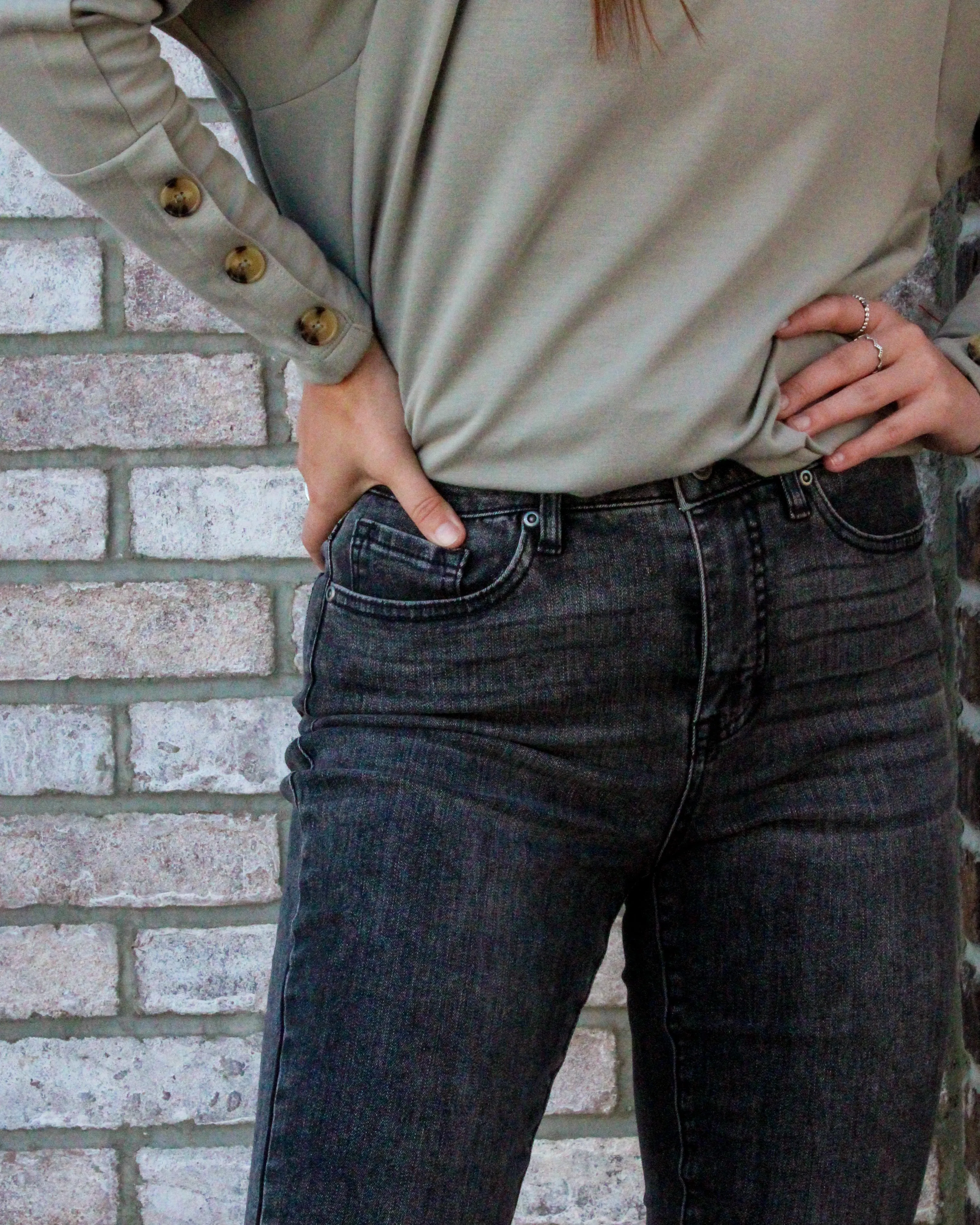 Sophia Curvy Slim Ankle Jean sold by Magnolia & Oak product image thumbnail 5