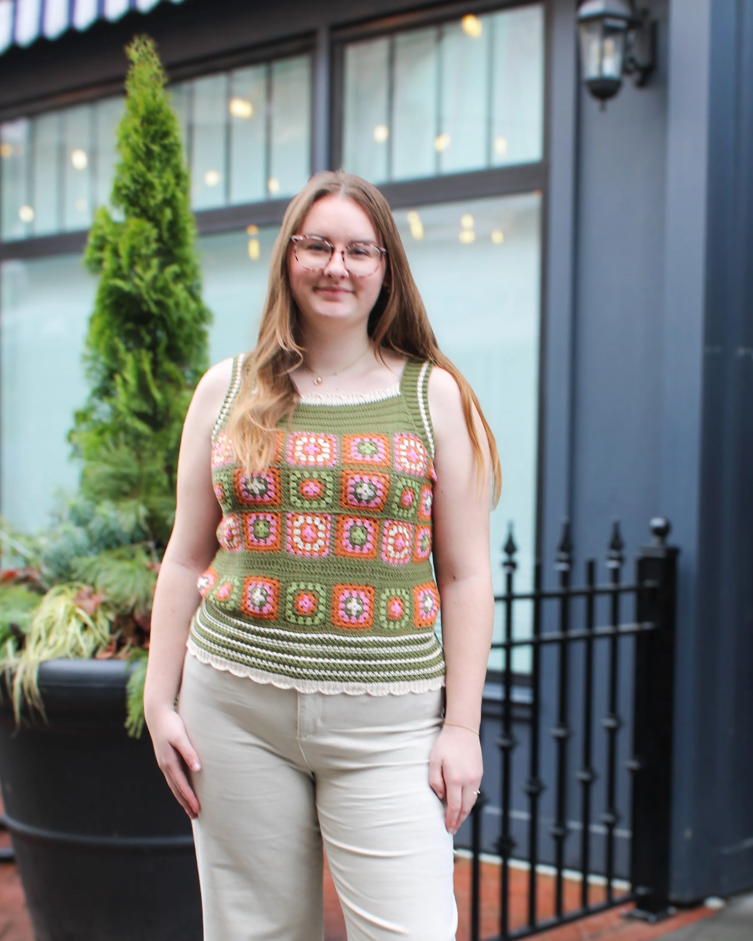 Rainforest Crochet Cami sold by Magnolia & Oak