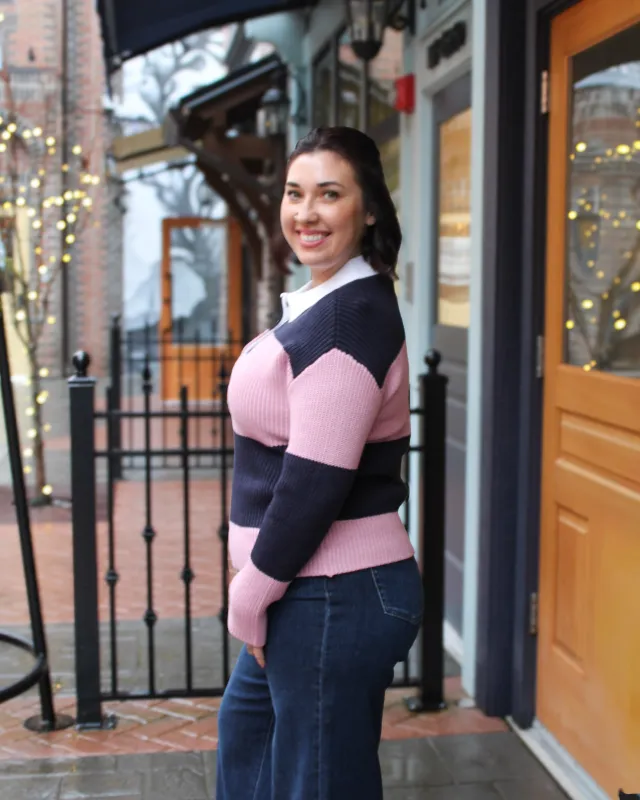 Mae Polo Neck Pullover sold by Magnolia & Oak