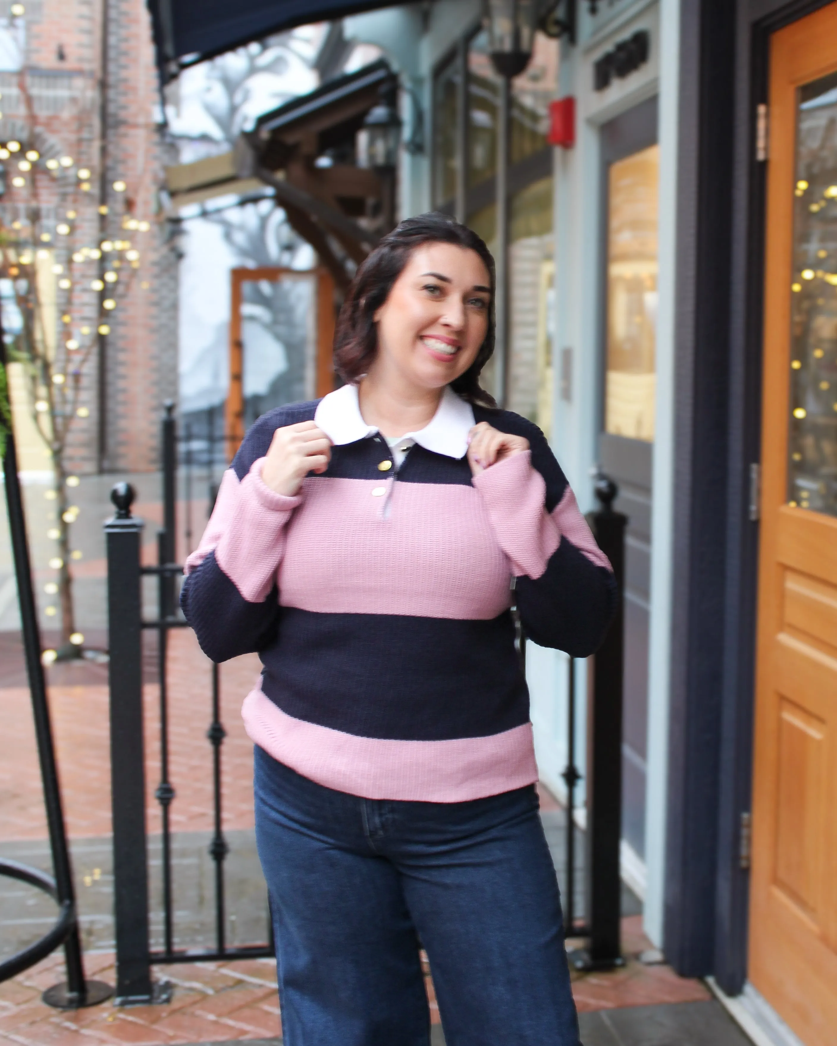 Mae Polo Neck Pullover sold by Magnolia & Oak product image thumbnail 3