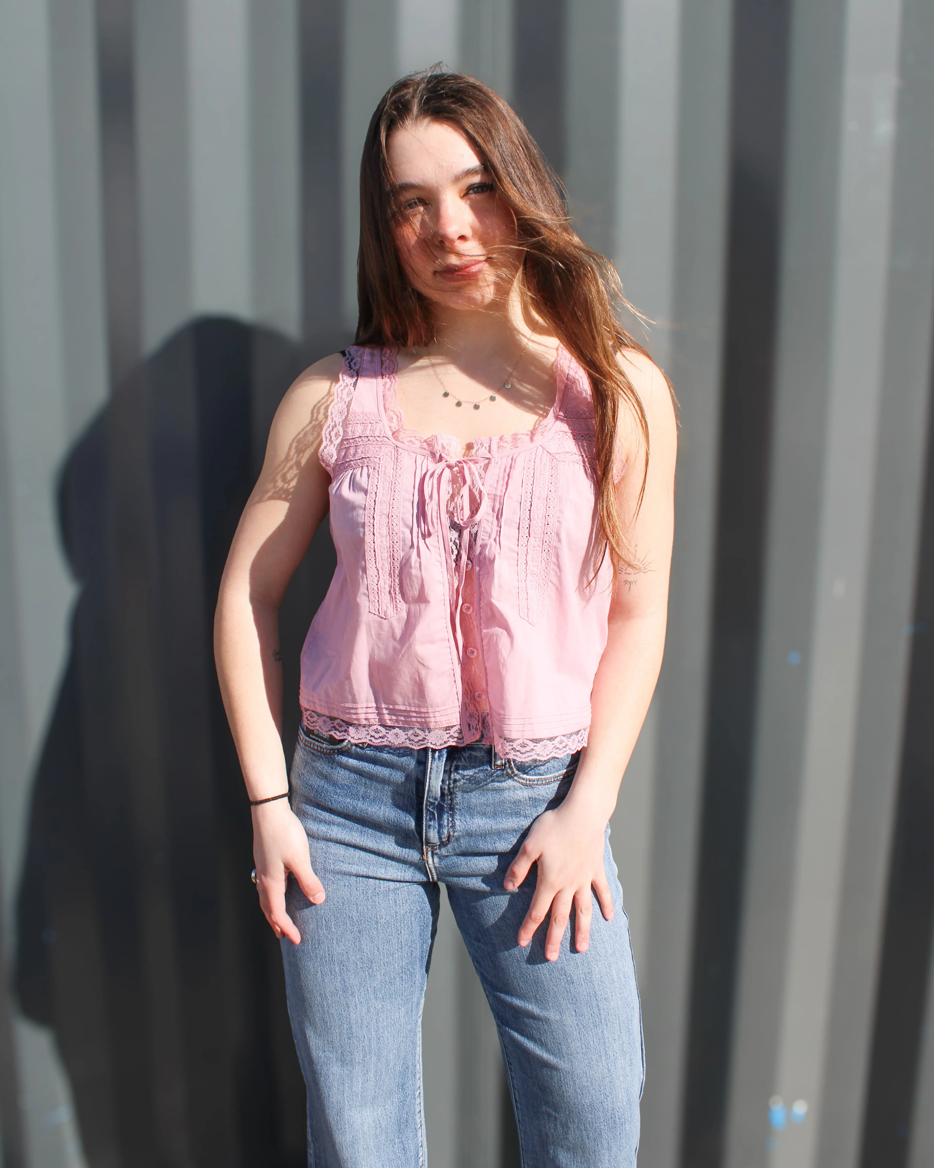Alia Sleeveless Blouse sold by Magnolia & Oak product image thumbnail 4