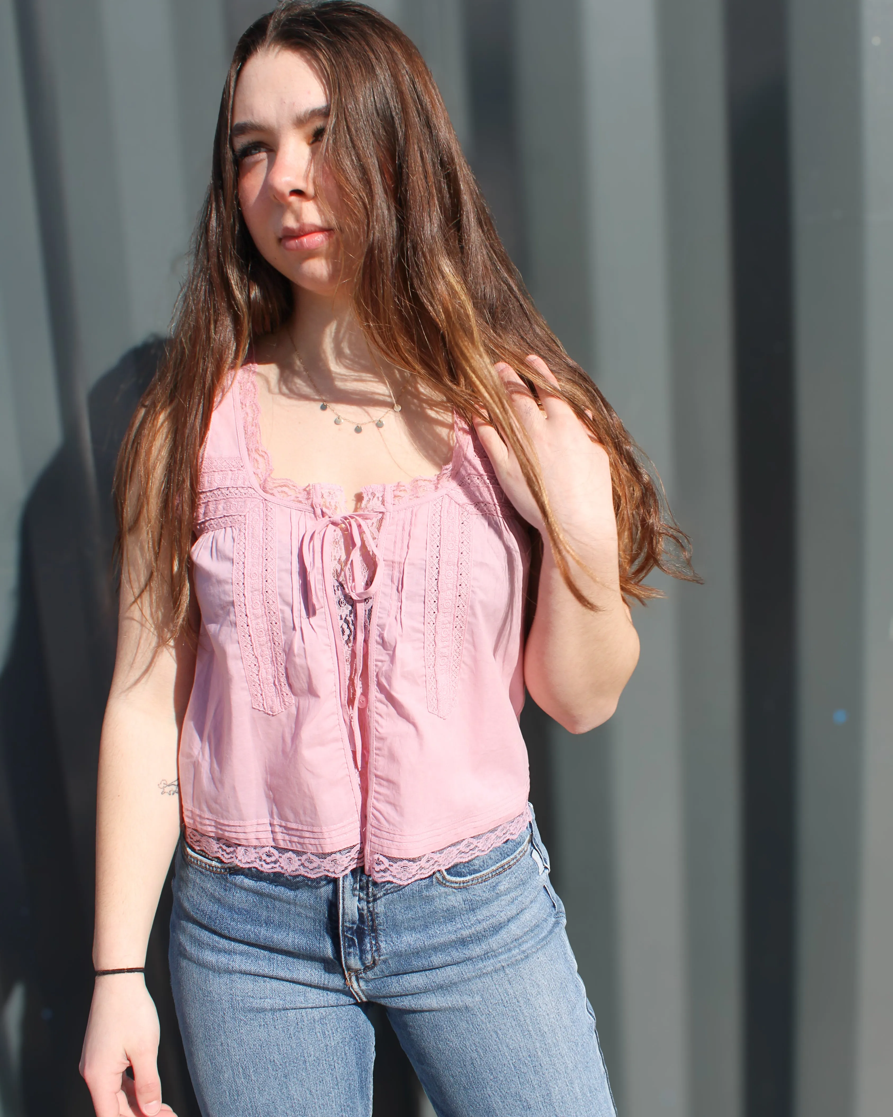 Alia Sleeveless Blouse sold by Magnolia & Oak product image thumbnail 3